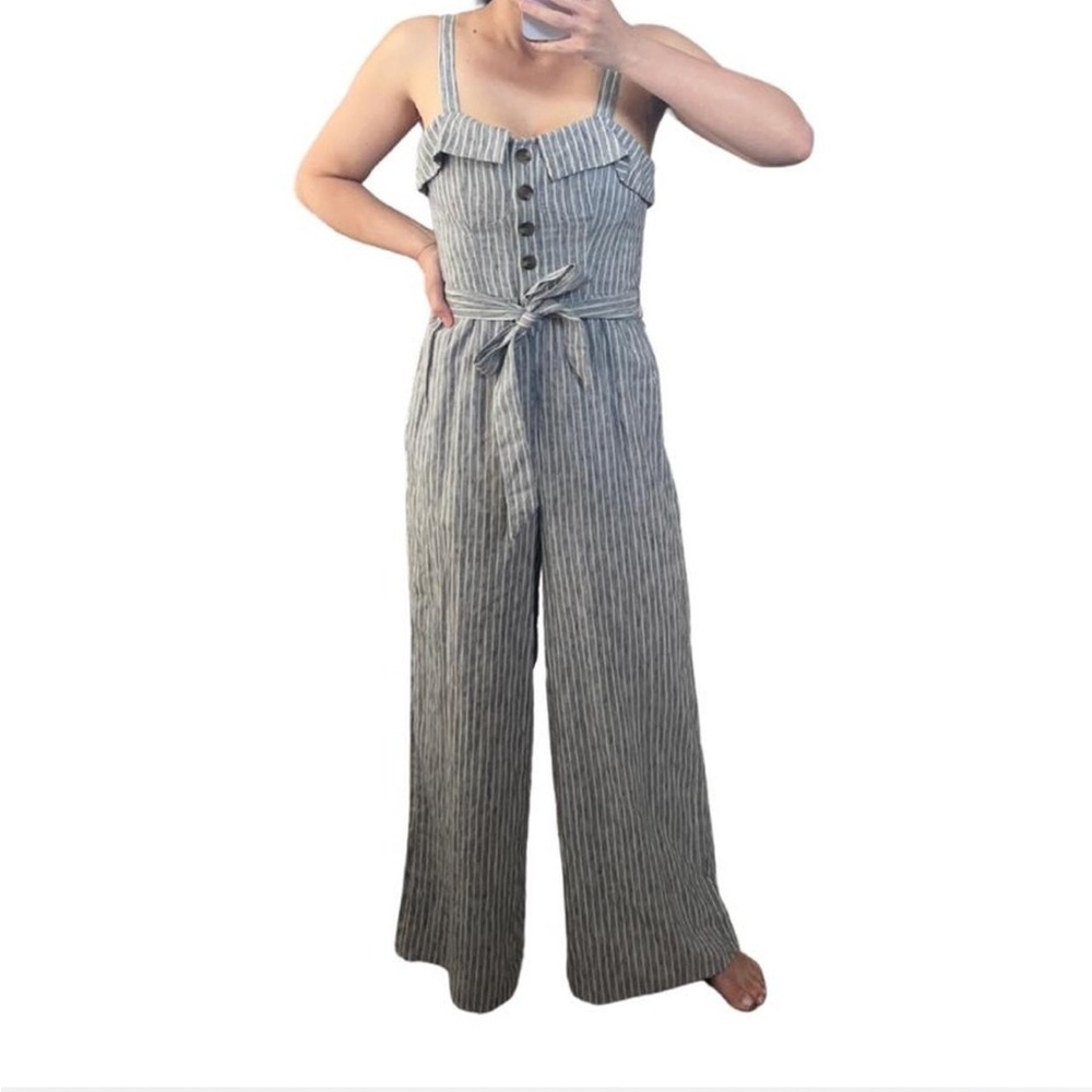 Striped Jumpsuit